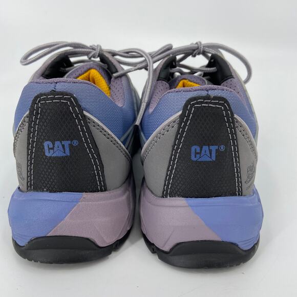 CAT Work Shoe Sneaker Size 8 Gray Array Composite Toe Safety Caterpillar - Picture 8 of 14